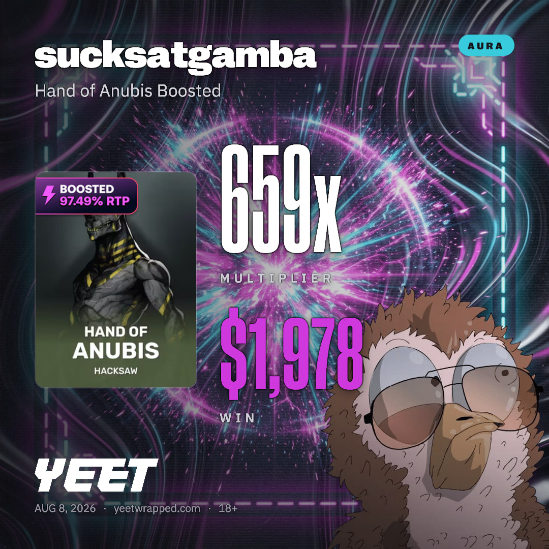 sucksatgamba hit 659.3x on Hand of Anubis Boosted