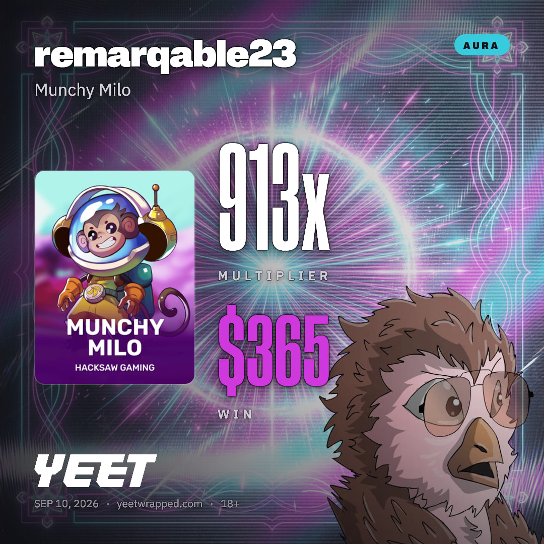 remarqable23 hit 913.2x on Munchy Milo