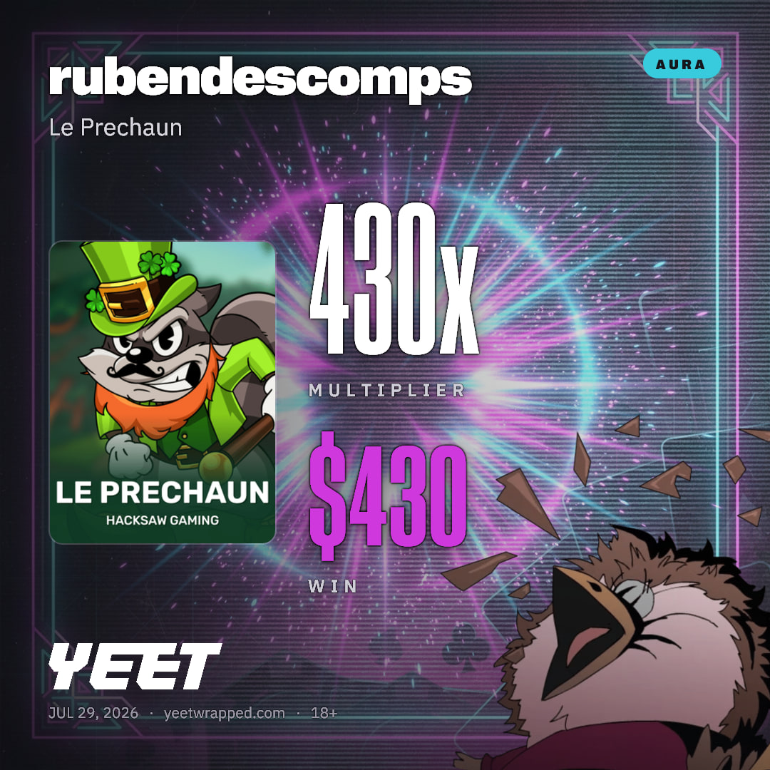rubendescomps hit 429.8x on Le Prechaun