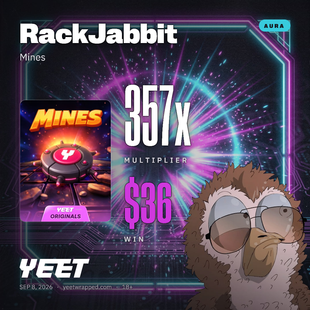 RackJabbit hit 356.6x on Mines