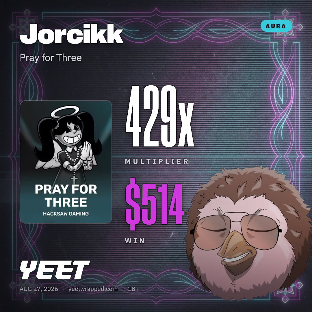 Jorcikk hit 428.5x on Pray for Three