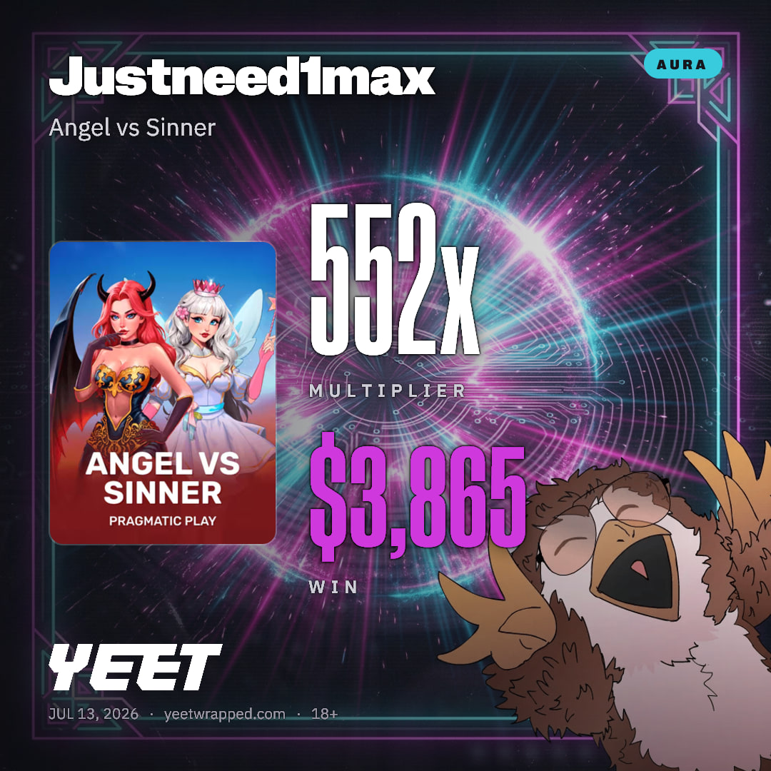 Justneed1max hit 552.1x on Angel vs Sinner