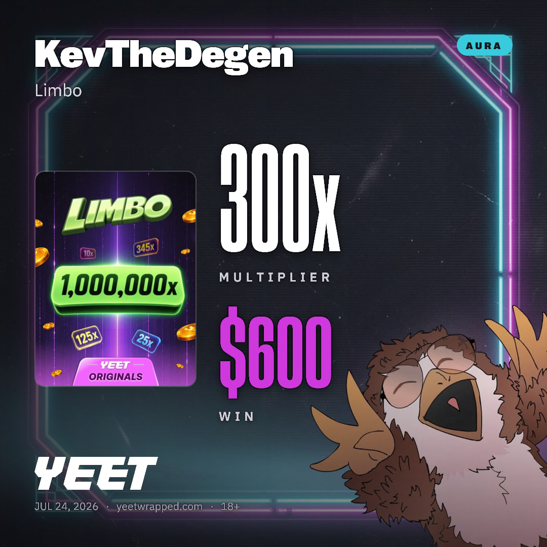 KevTheDegen hit 300x on Limbo