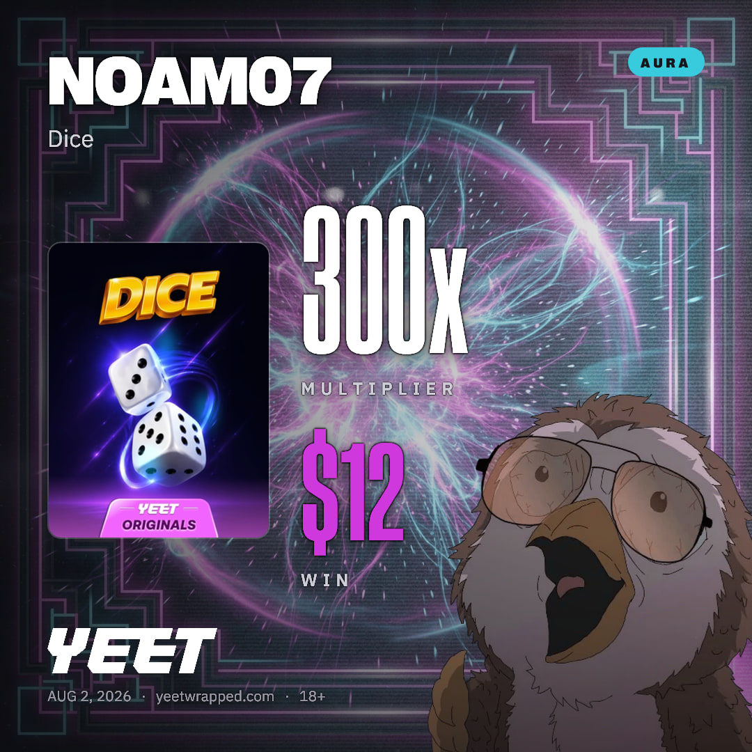 NOAM07 hit 300x on Dice