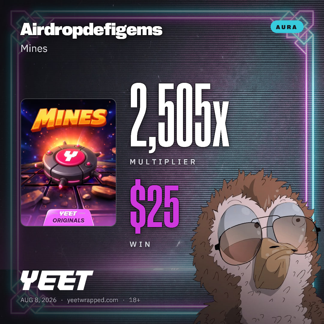 Airdropdefigems hit 2,505x on Mines