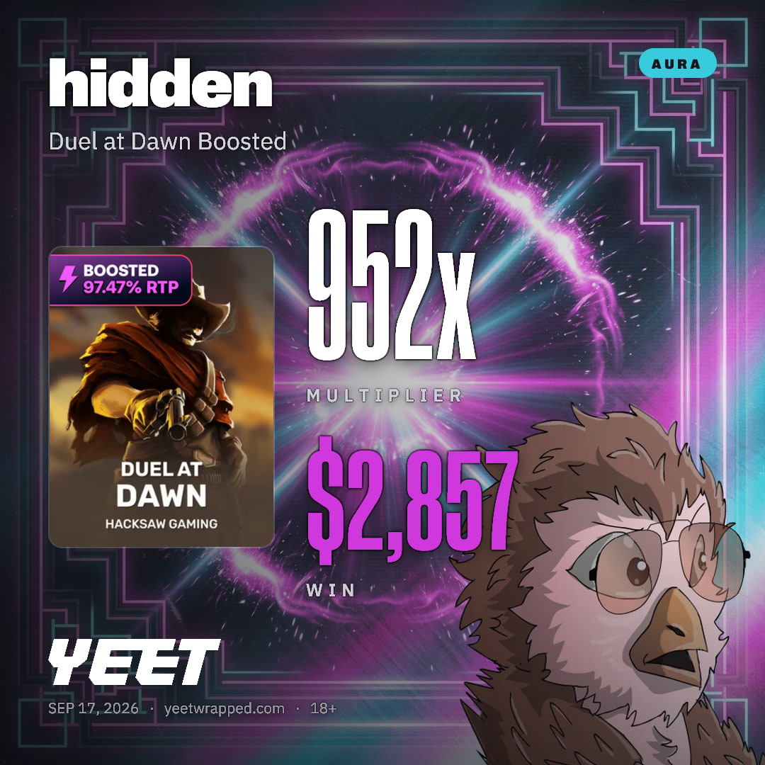 hidden hit 952.2x on Duel at Dawn Boosted