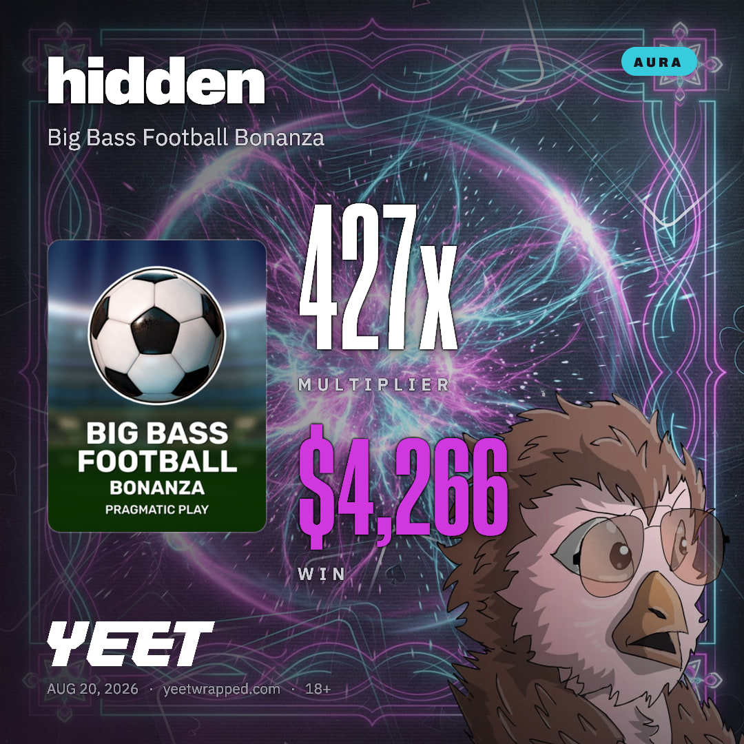 hidden hit 426.6x on Big Bass Football Bonanza