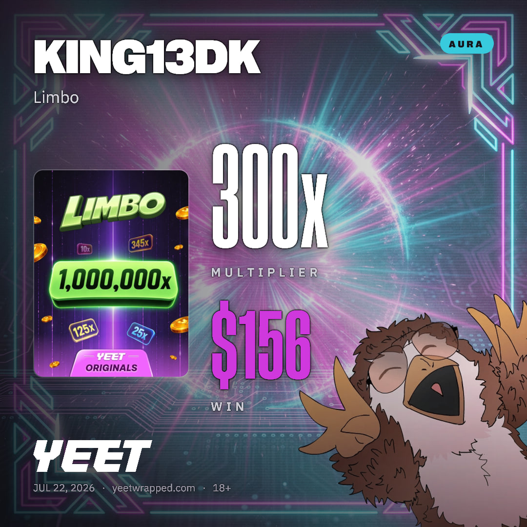 KING13DK hit 300x on Limbo