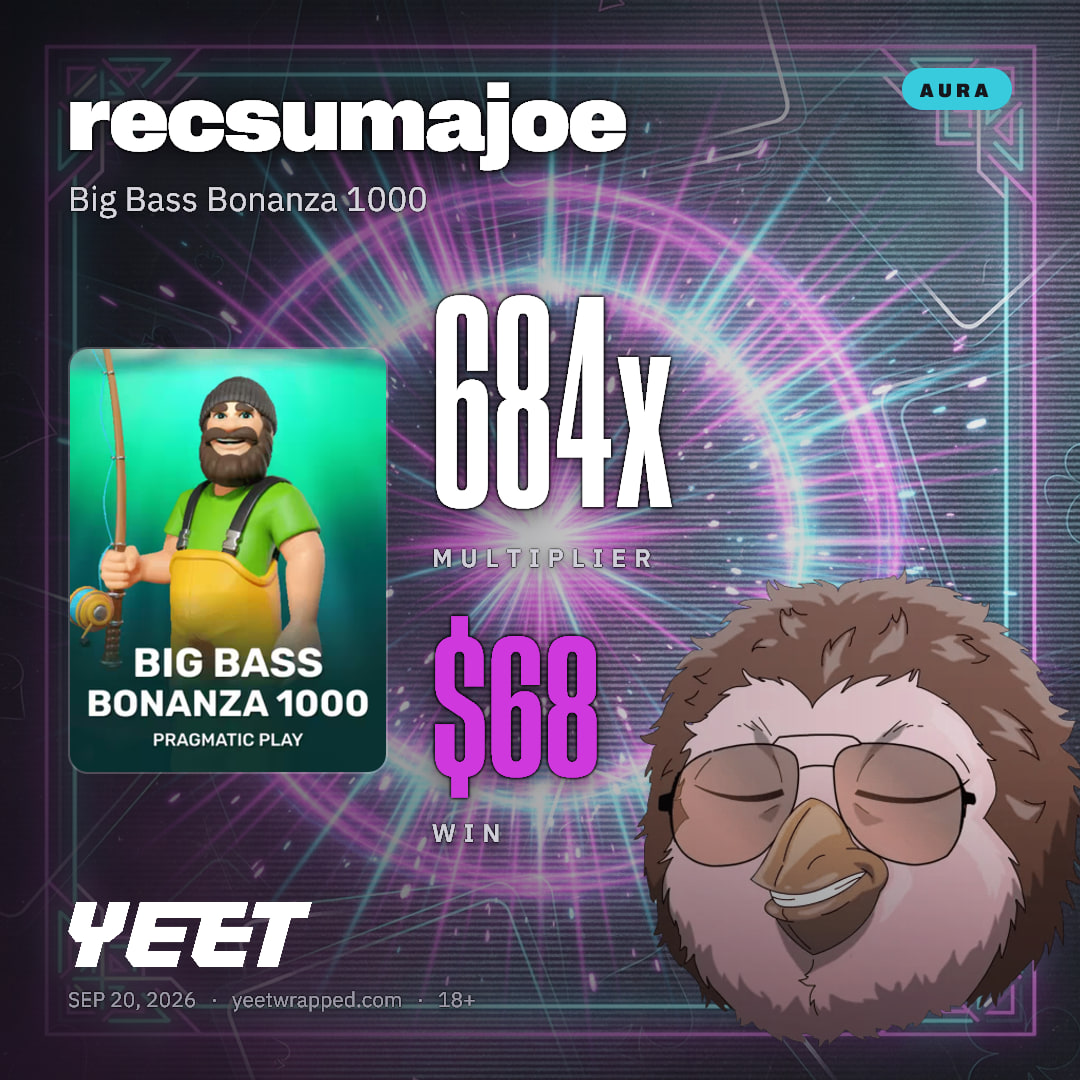 recsumajoe hit 684.1x on Big Bass Bonanza 1000