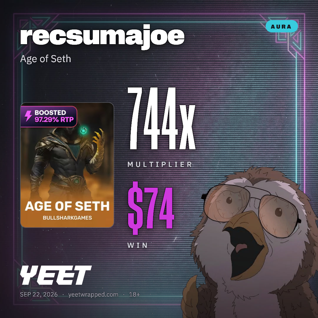 recsumajoe hit 743.8x on Age of Seth