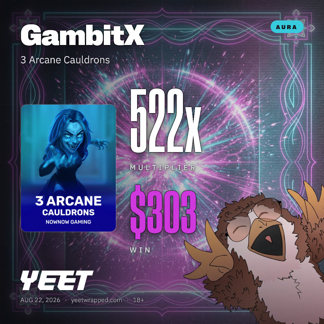 GambitX hit 522x on 3 Arcane Cauldrons
