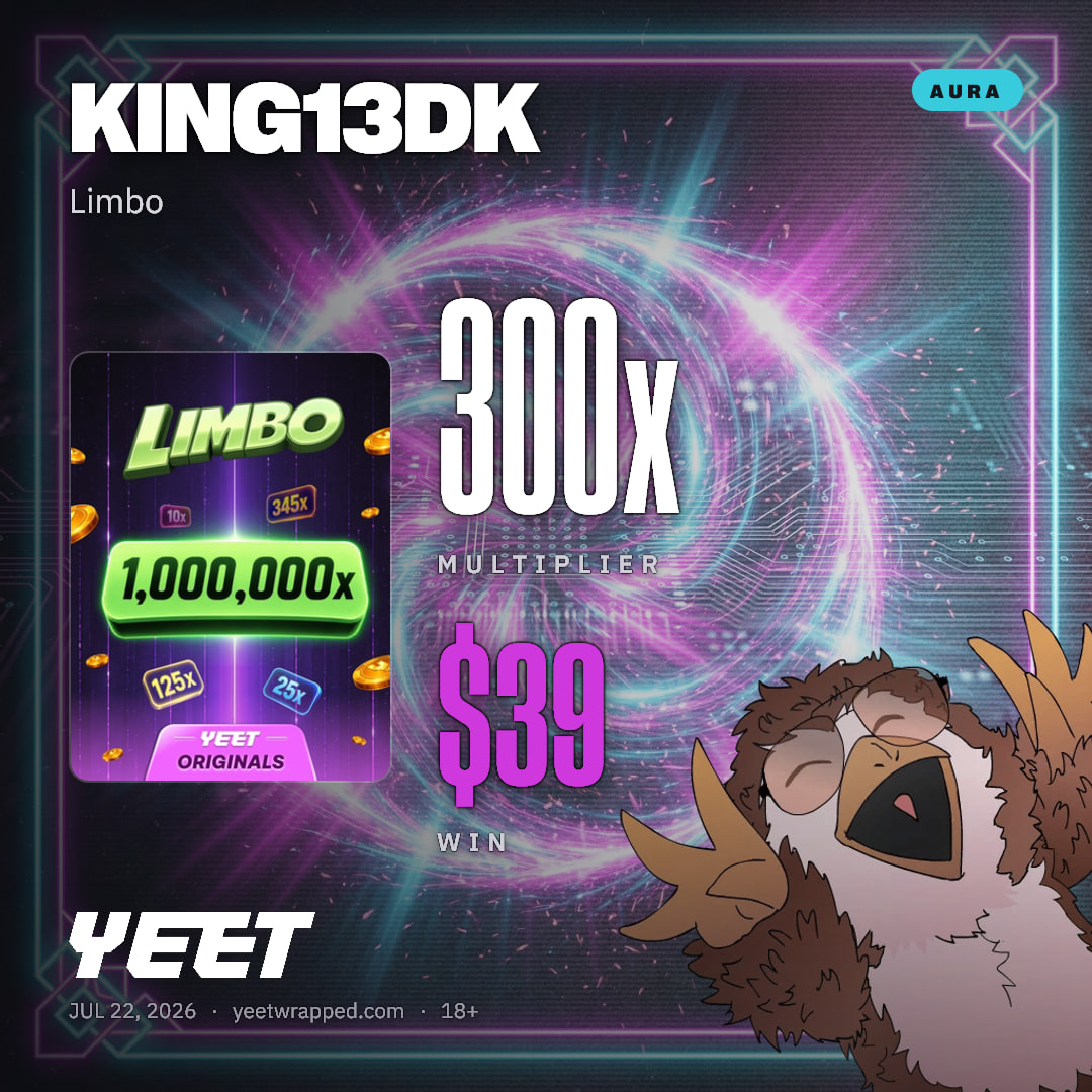 KING13DK hit 300x on Limbo