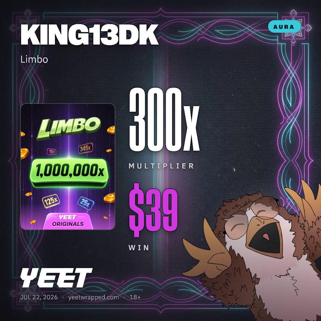 KING13DK hit 300x on Limbo