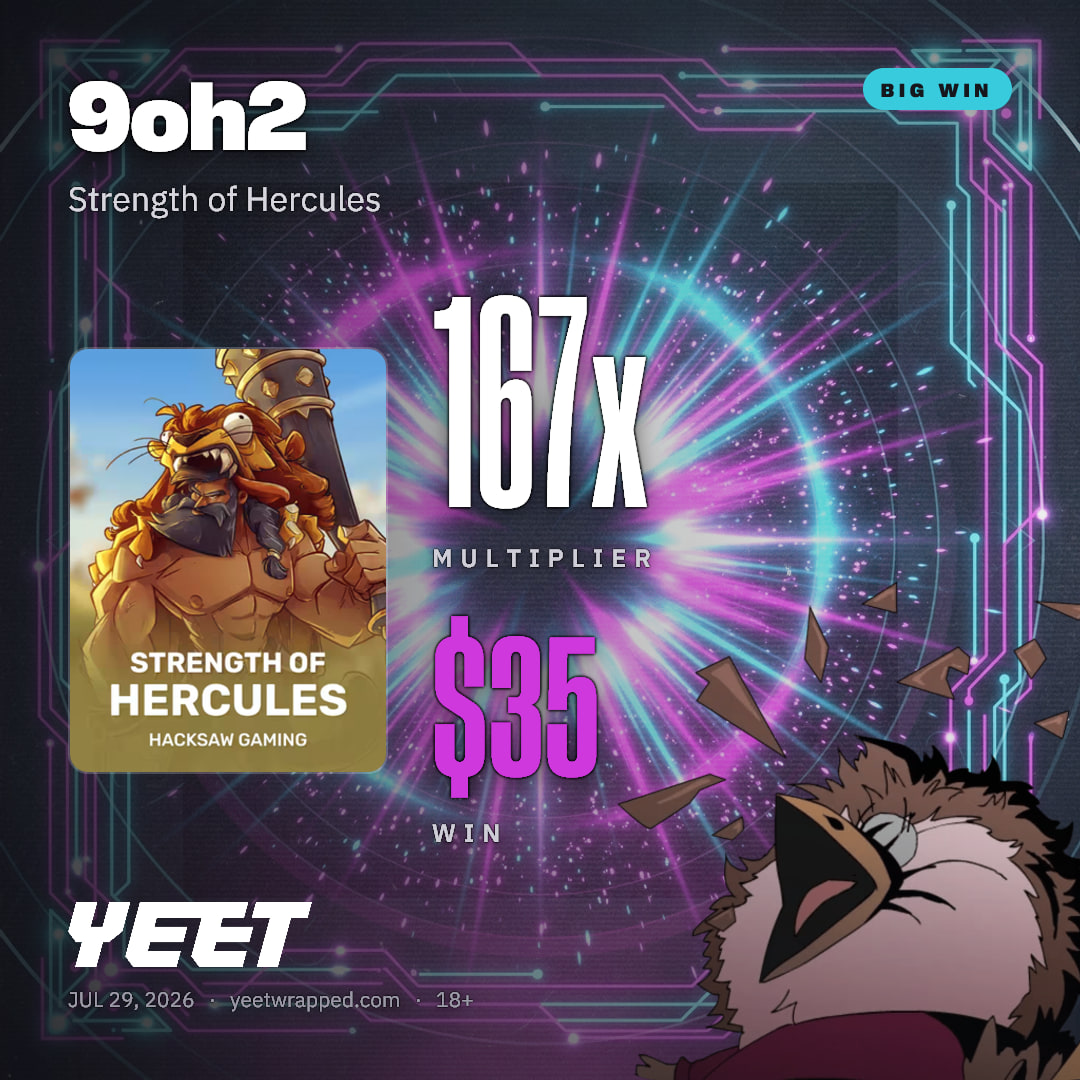 9oh2 hit 166.7x on Strength of Hercules