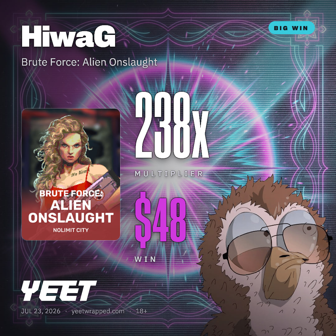 HiwaG hit 238.3x on Brute Force: Alien Onslaught