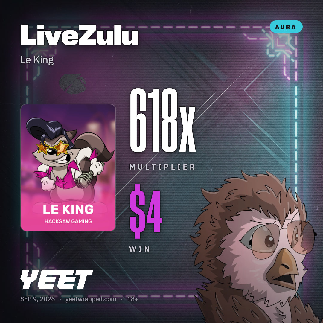 LiveZulu hit 617.9x on Le King
