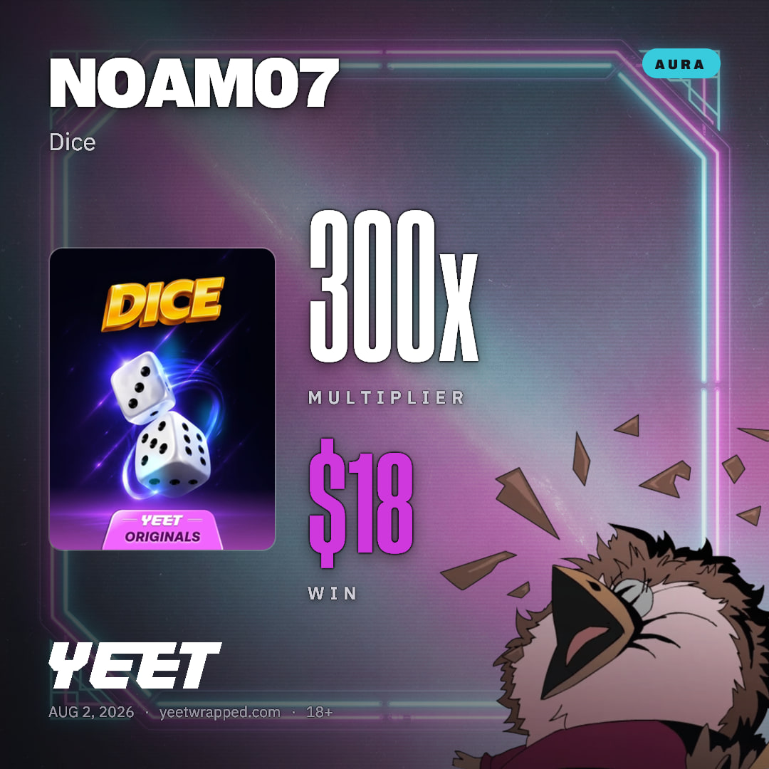 NOAM07 hit 300x on Dice