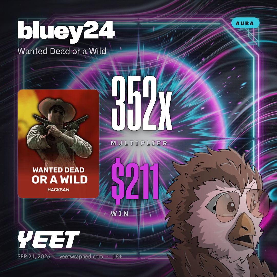 bluey24 hit 352x on Wanted Dead or a Wild
