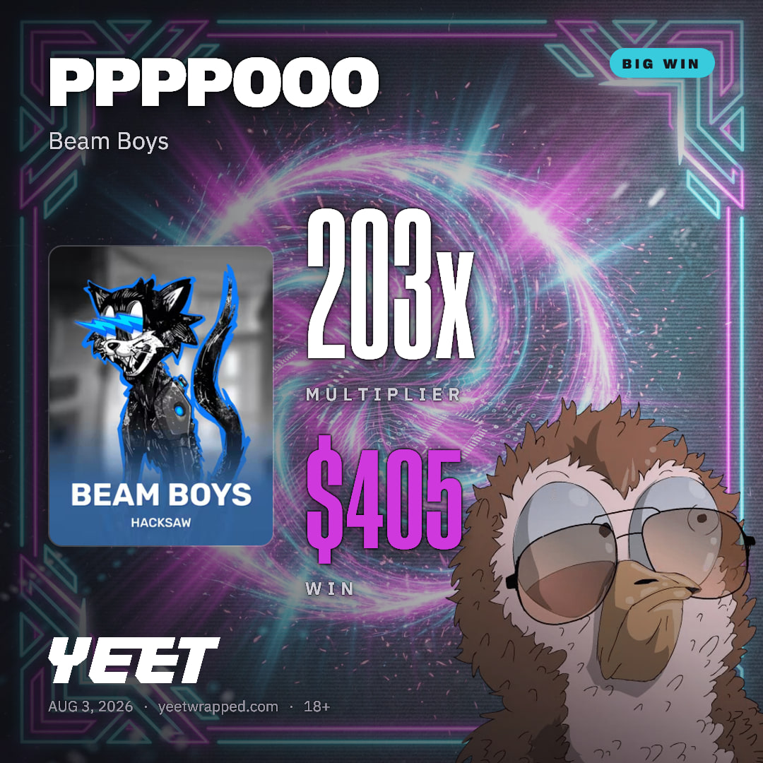 PPPPOOO hit 202.7x on Beam Boys