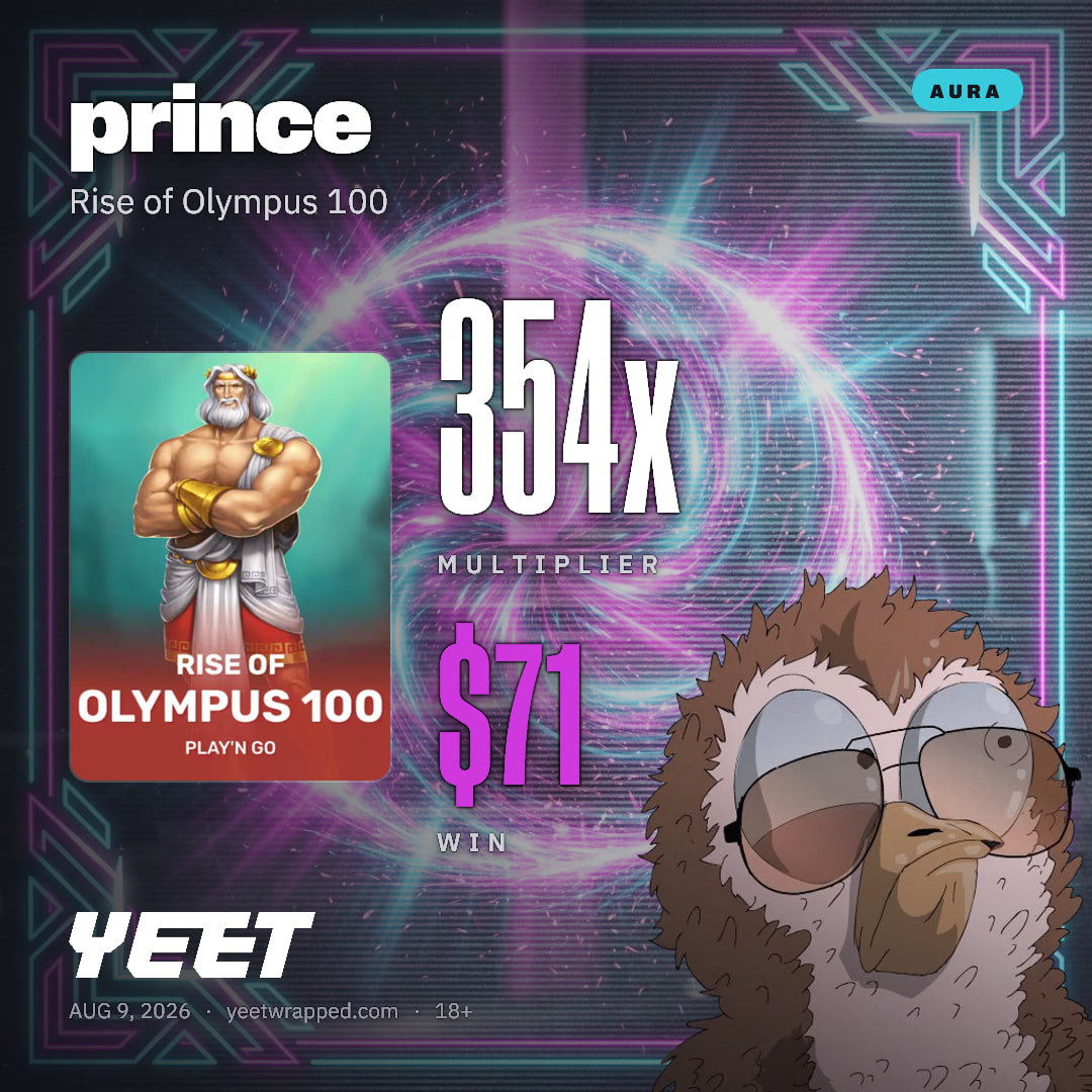 prince hit 353.7x on Rise of Olympus 100