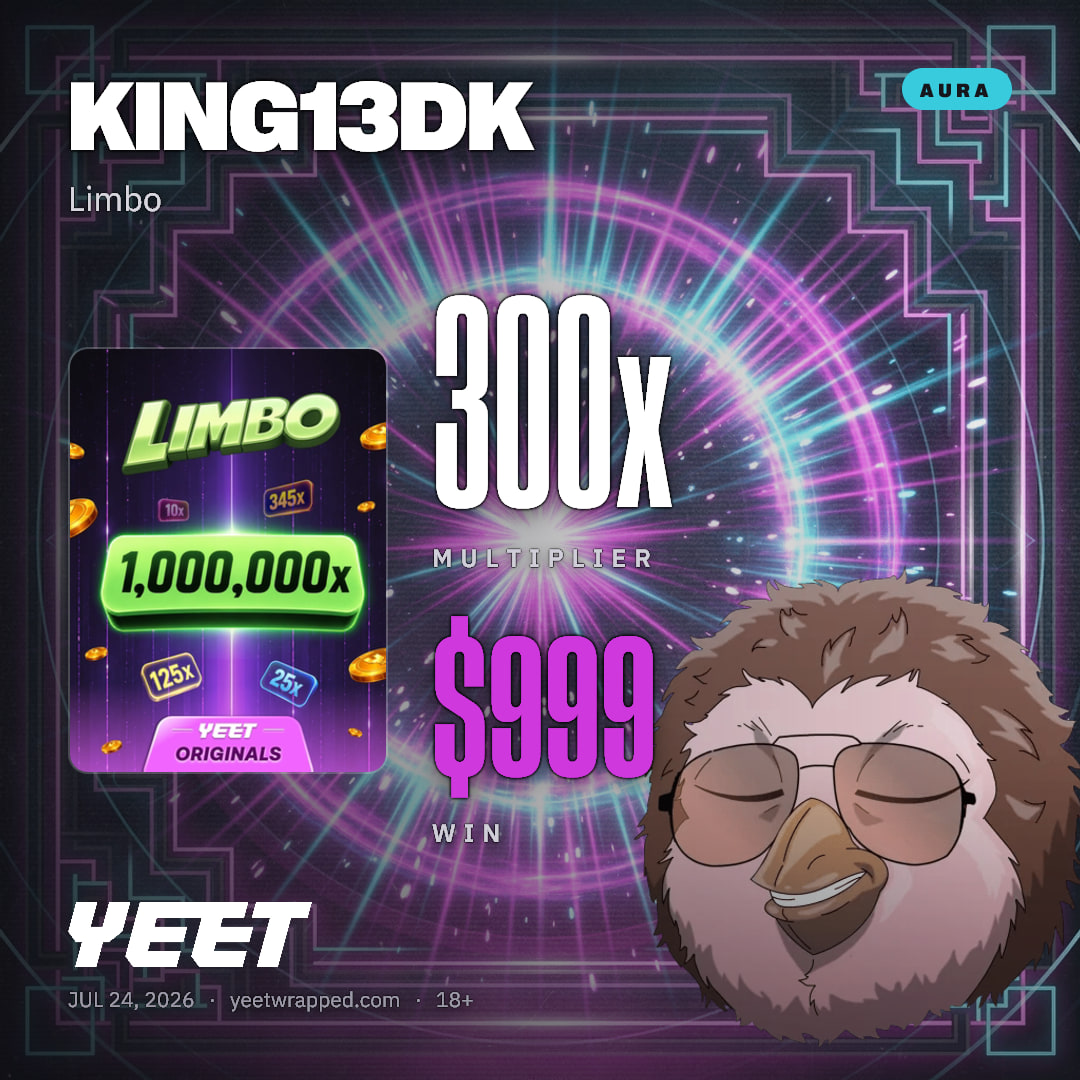 KING13DK hit 300x on Limbo