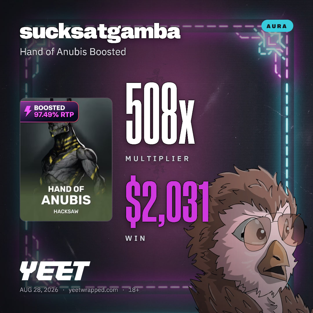 sucksatgamba hit 507.8x on Hand of Anubis Boosted
