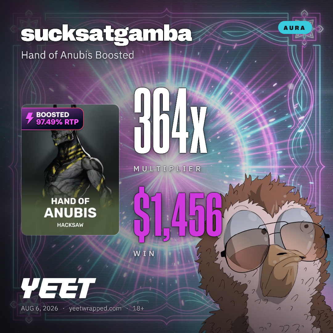 sucksatgamba hit 364x on Hand of Anubis Boosted