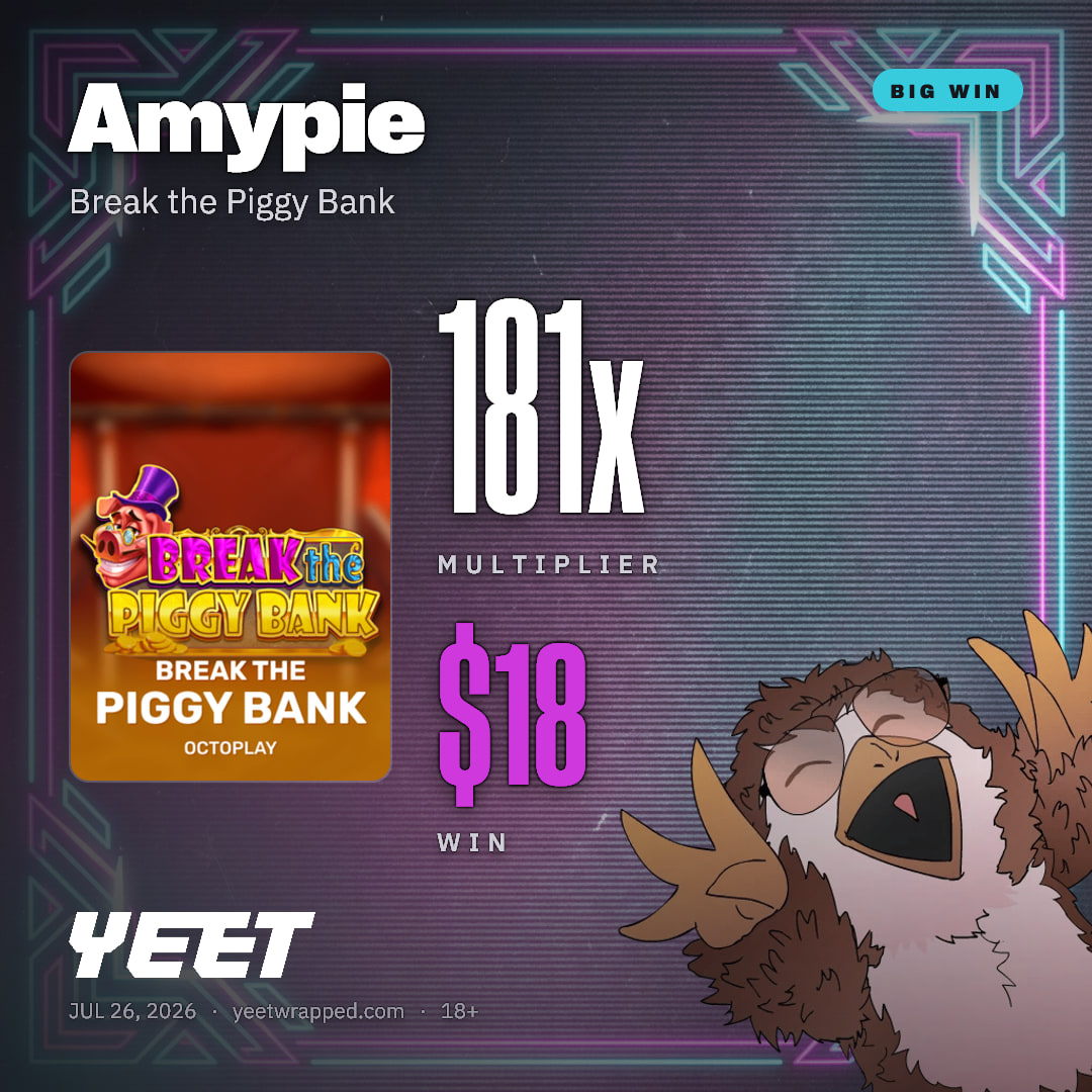 Amypie hit 181x on Break the Piggy Bank