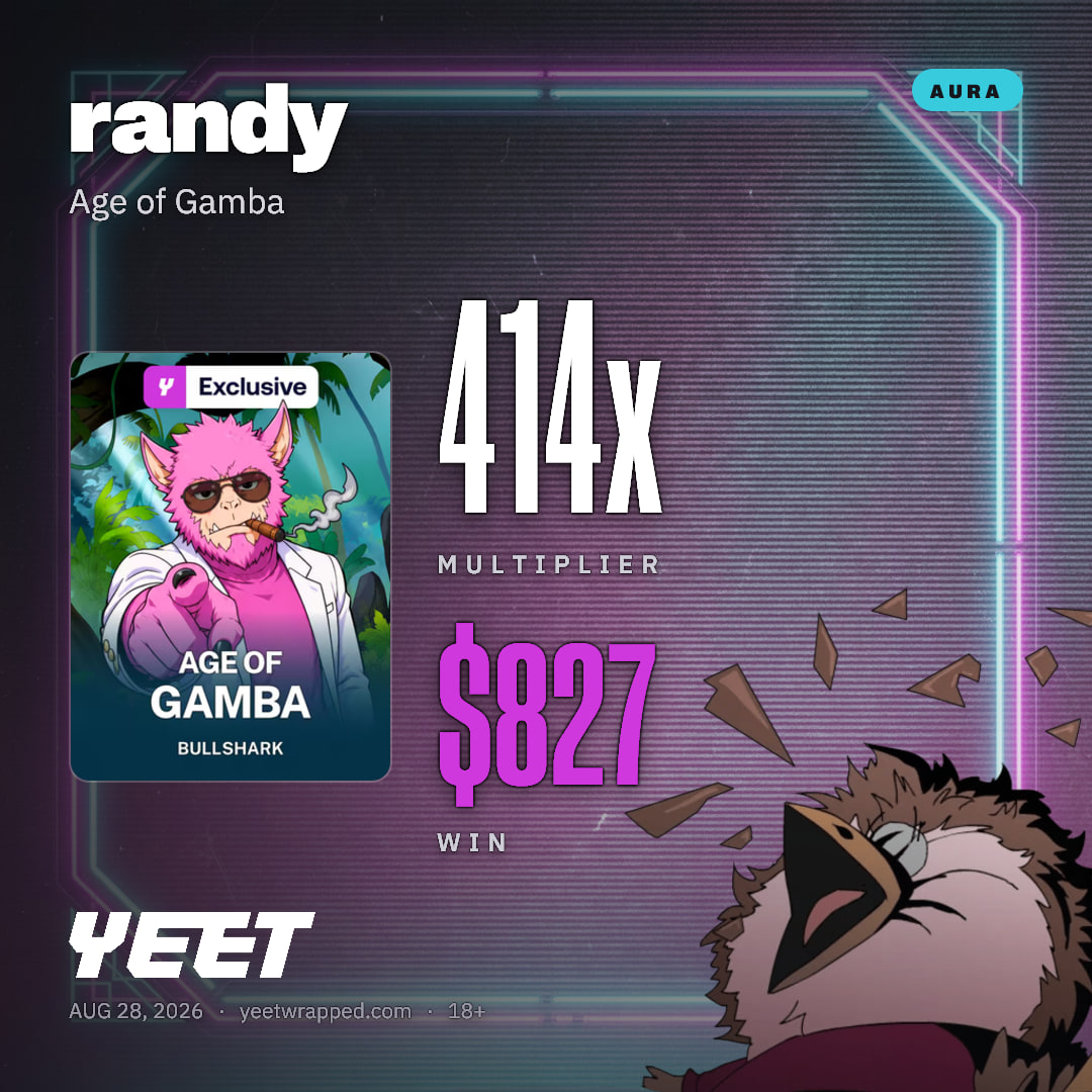 randy hit 413.5x on Age of Gamba