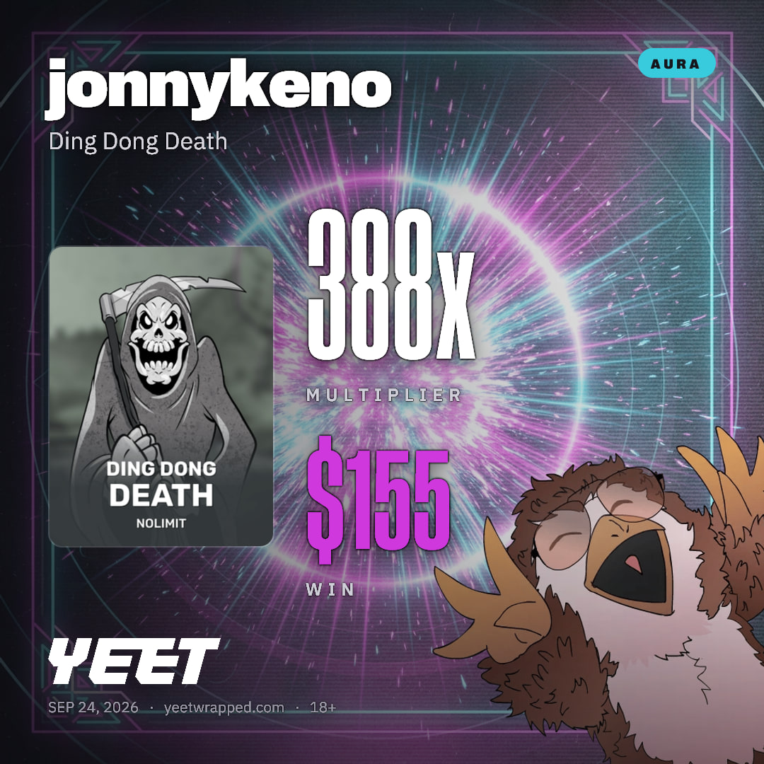 jonnykeno hit 388.4x on Ding Dong Death