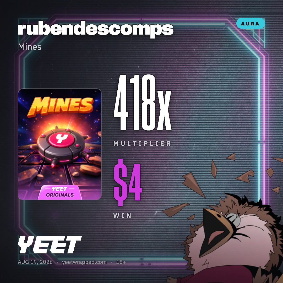 rubendescomps hit 417.8x on Mines