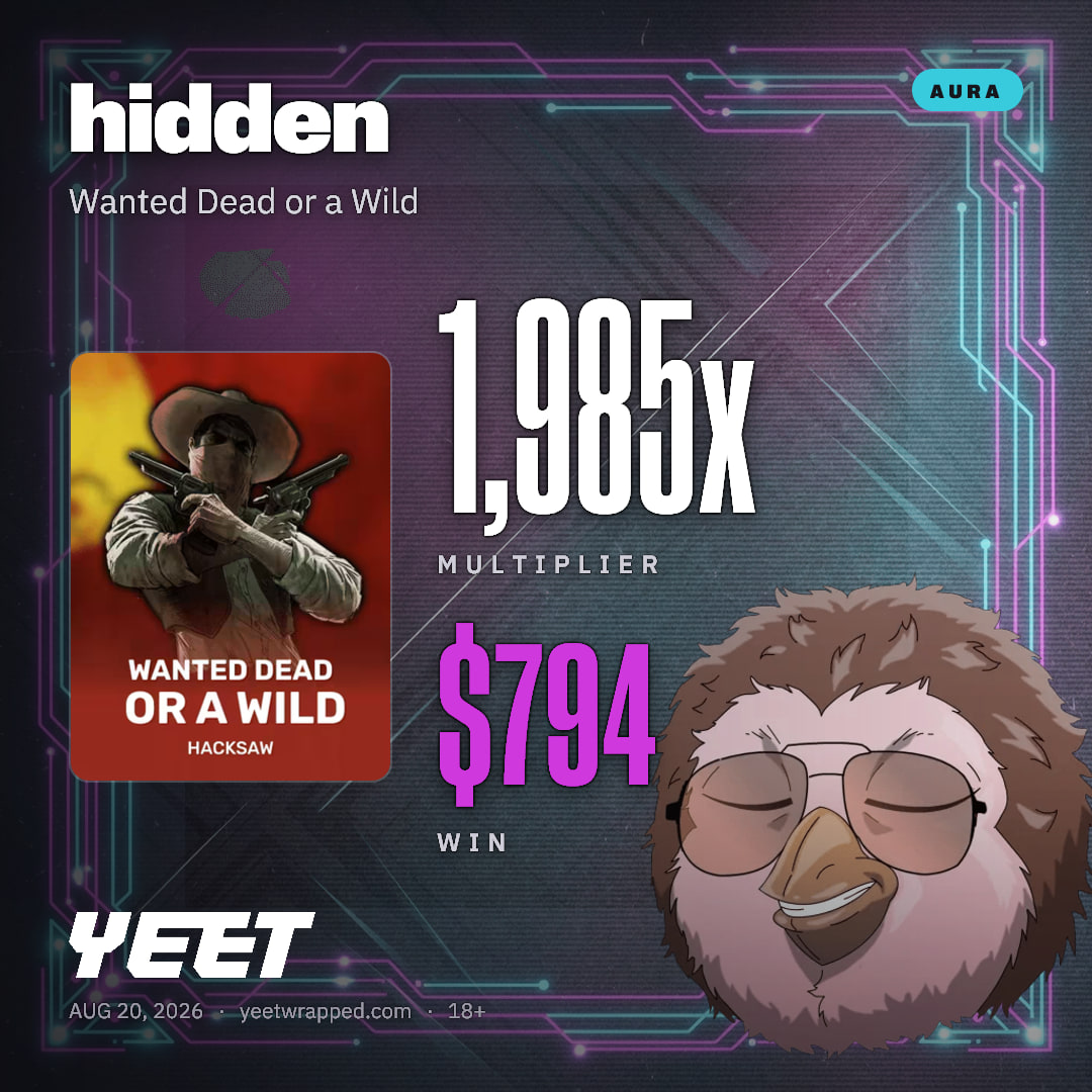 hidden hit 1,985x on Wanted Dead or a Wild