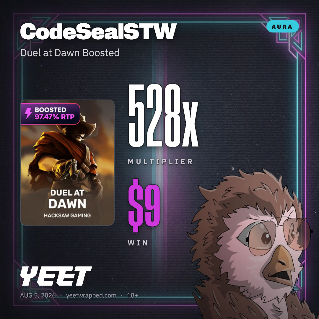 CodeSealSTW hit 527.8x on Duel at Dawn Boosted