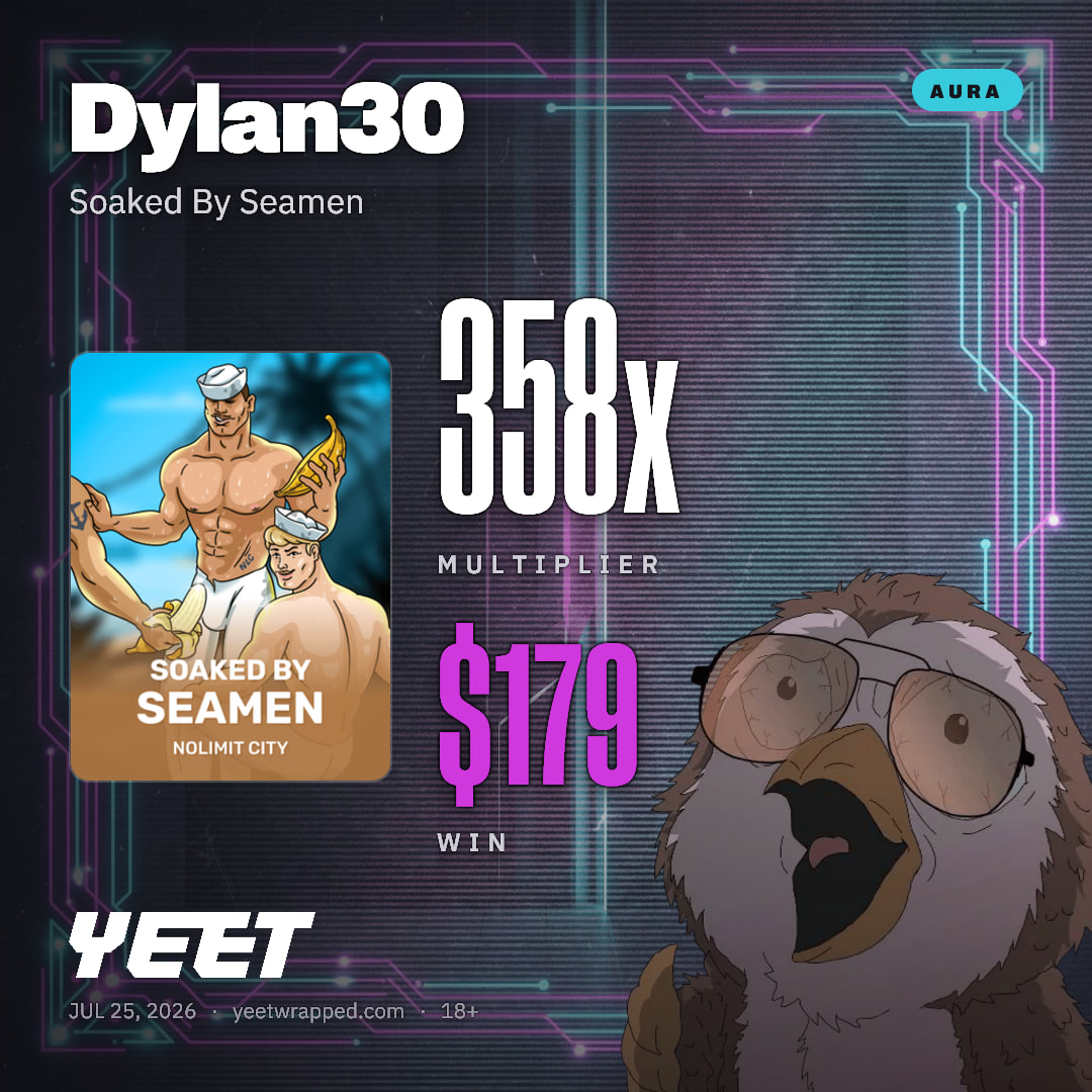Dylan30 hit 358x on Soaked By Seamen