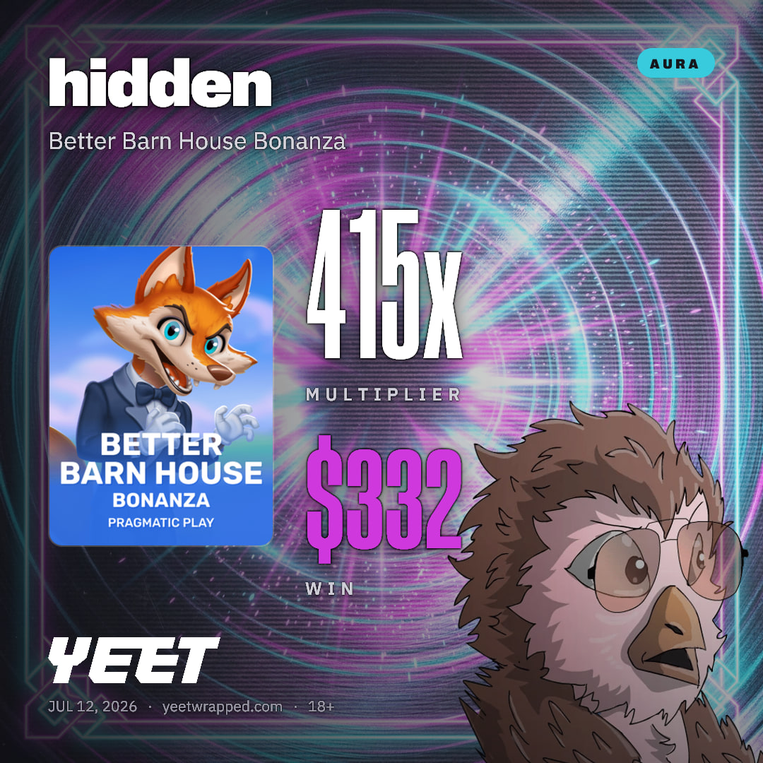 hidden hit 414.8x on Better Barn House Bonanza