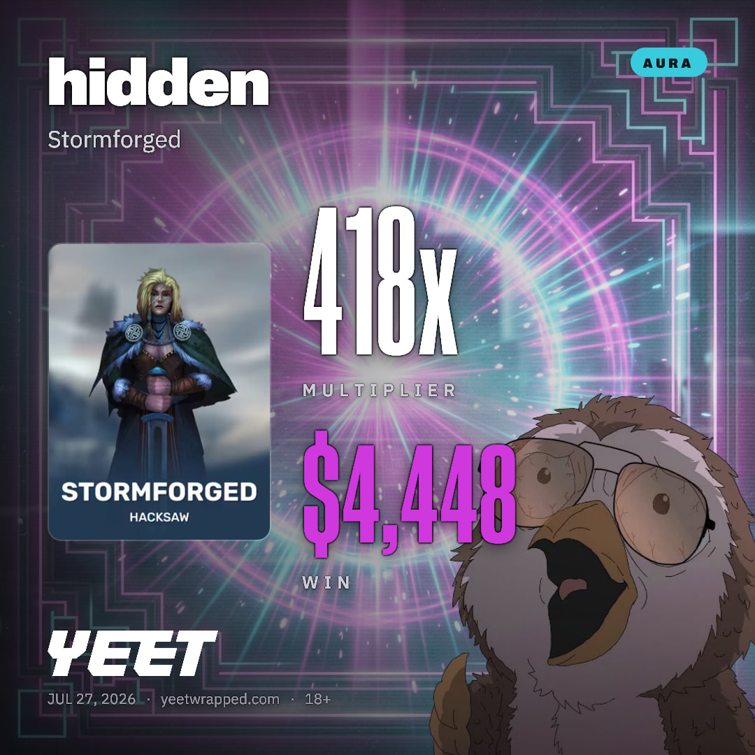 hidden hit 418.3x on Stormforged