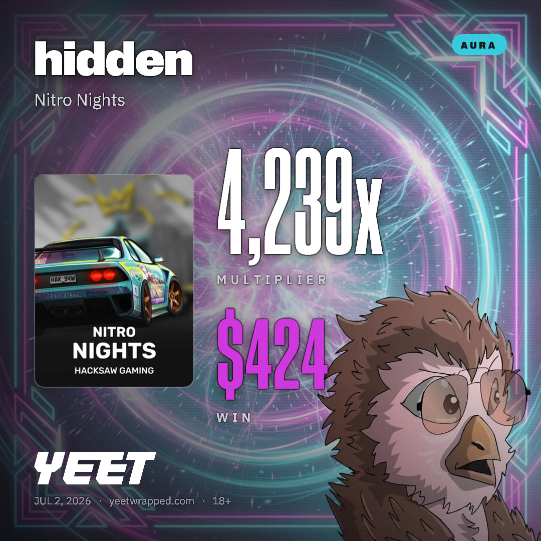 hidden hit 4,239x on Nitro Nights