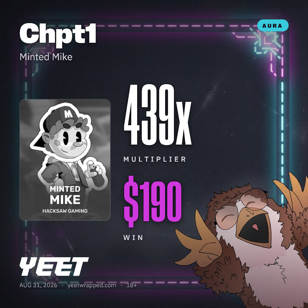 Chpt1 hit 438.5x on Minted Mike