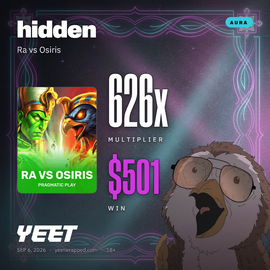 hidden hit 626x on Ra vs Osiris