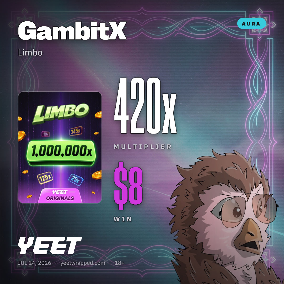 GambitX hit 420x on Limbo