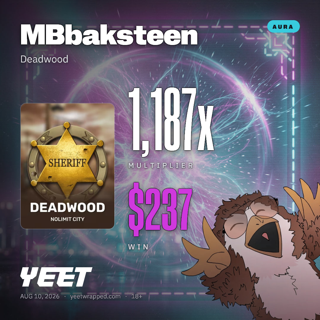 MBbaksteen hit 1,187x on Deadwood