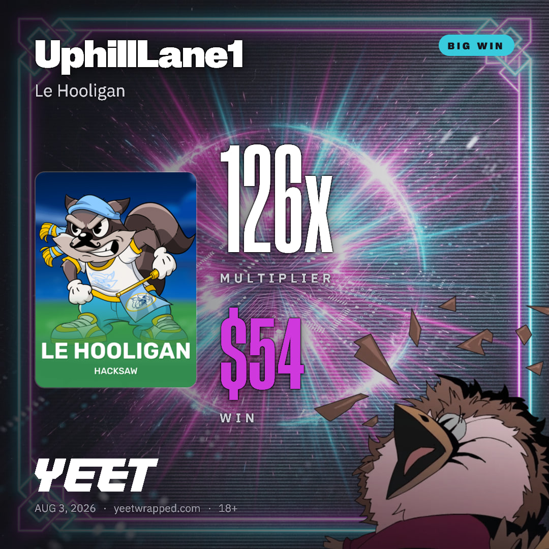 UphillLane1 hit 126.4x on Le Hooligan