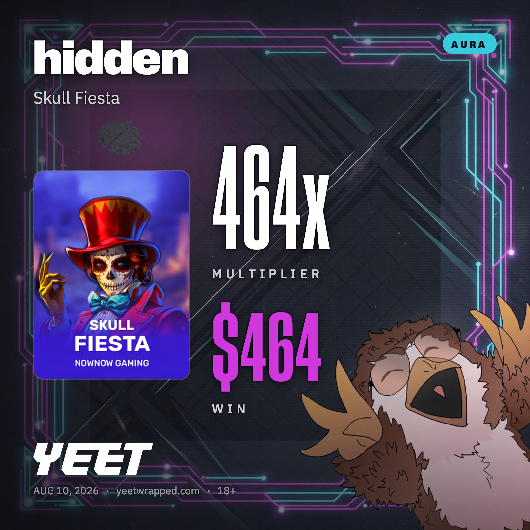 hidden hit 463.9x on Skull Fiesta