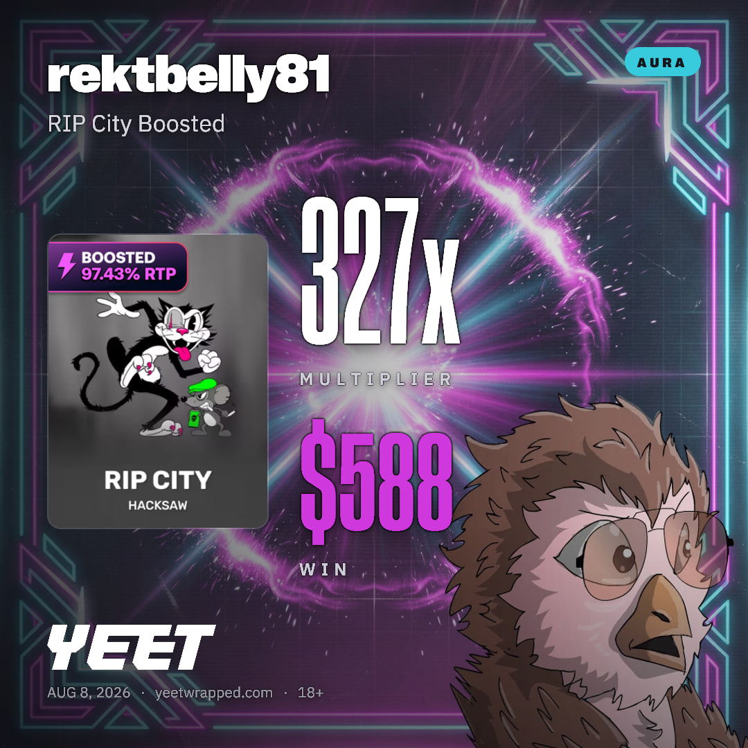 rektbelly81 hit 326.8x on RIP City Boosted