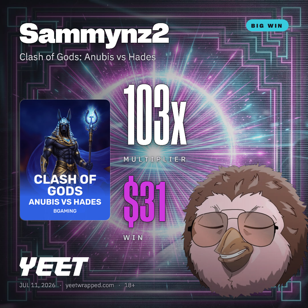 Sammynz2 hit 102.6x on Clash of Gods: Anubis vs Hades