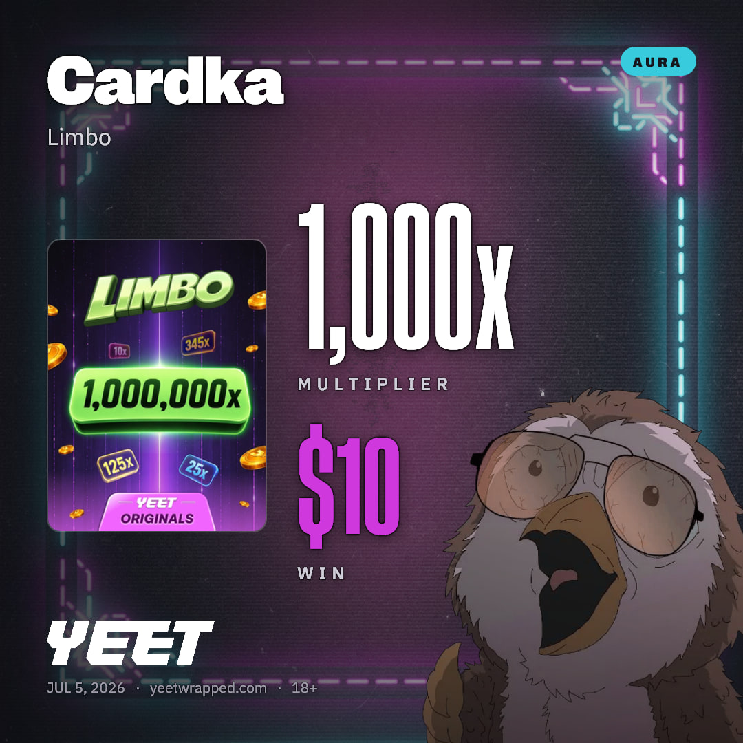 Cardka hit 1,000x on Limbo