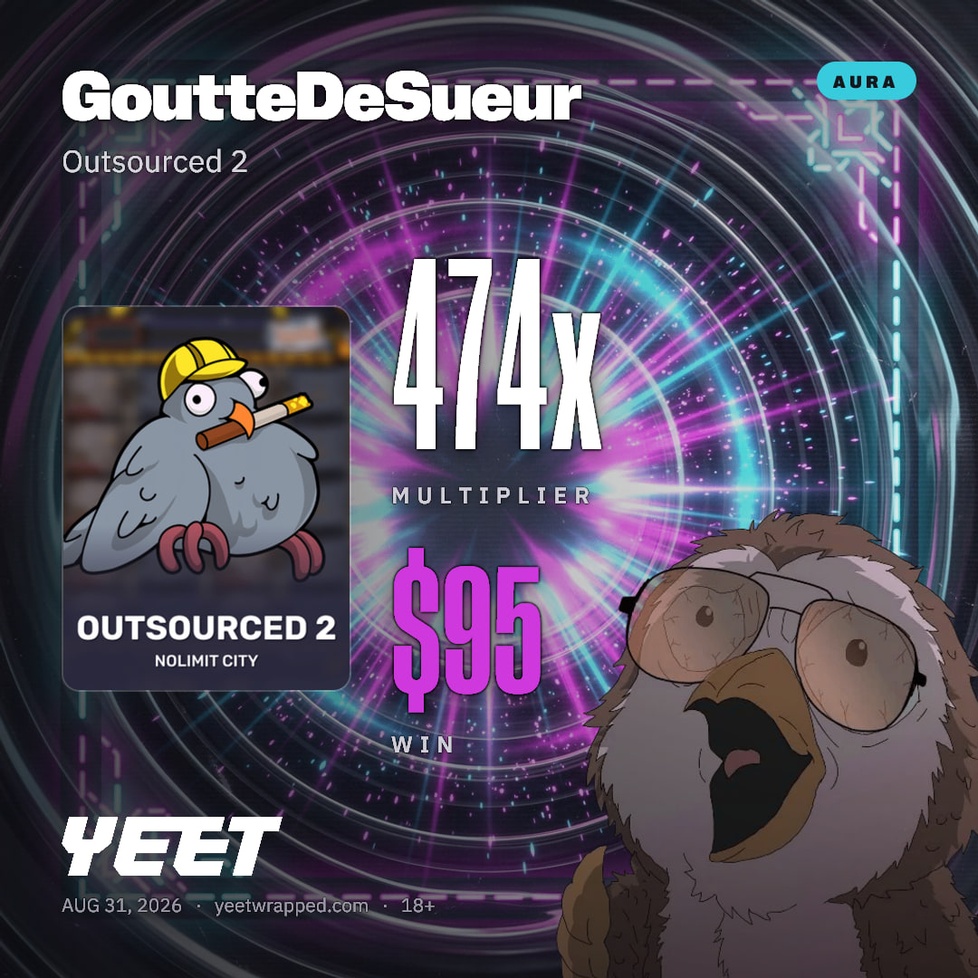GoutteDeSueur hit 473.8x on Outsourced 2