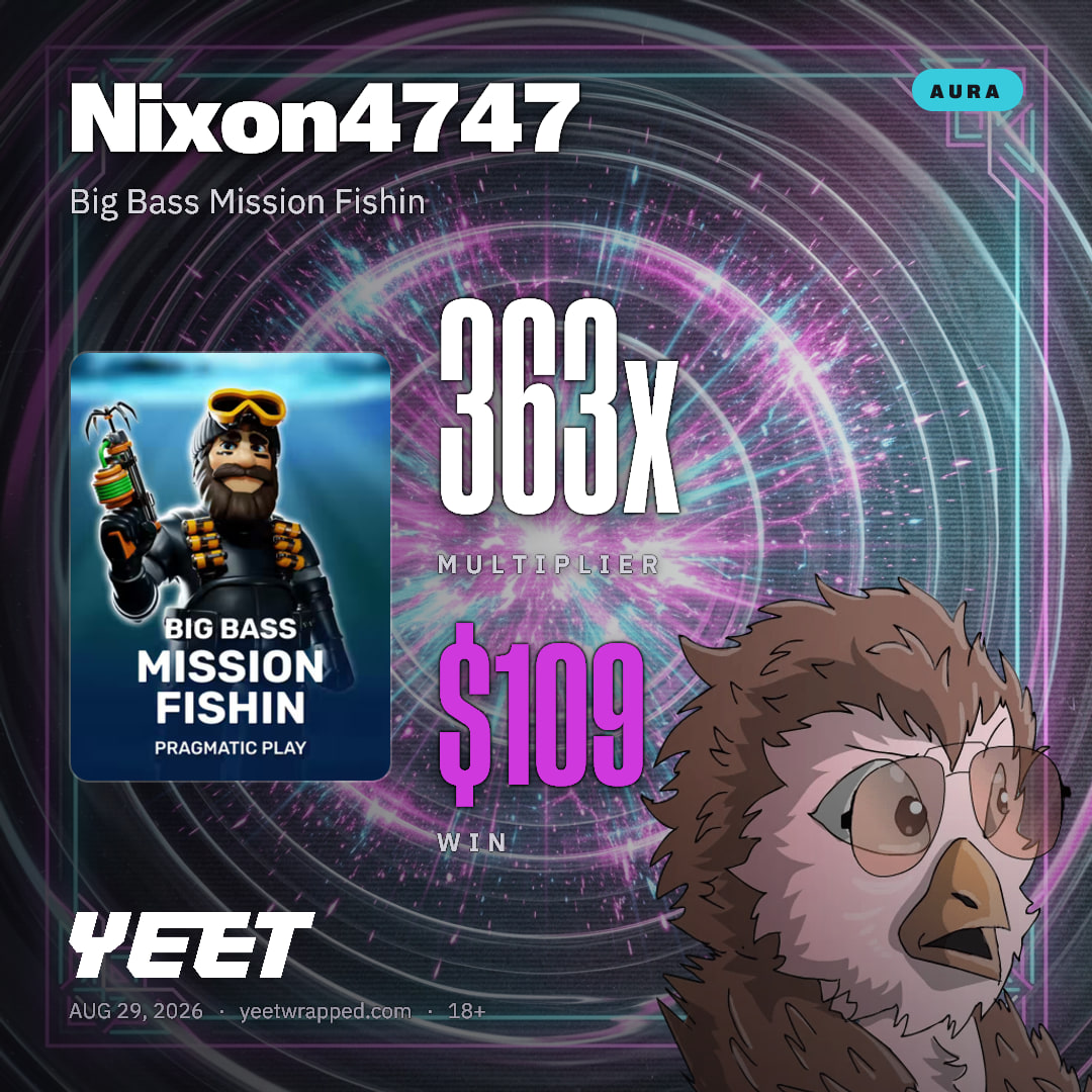 Nixon4747 hit 362.9x on Big Bass Mission Fishin
