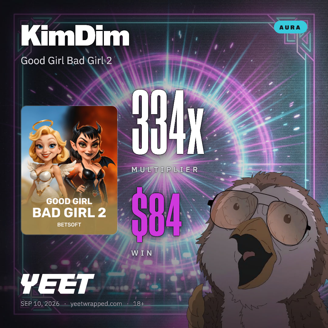 KimDim hit 334.1x on Good Girl Bad Girl 2