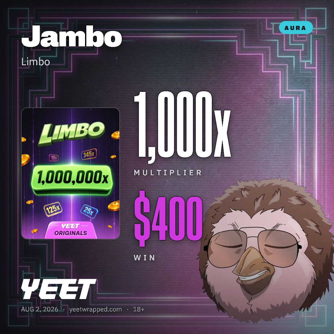 Jambo hit 1,000x on Limbo